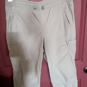 Calvin Klein Men's Cargo Pants in Light Khaki